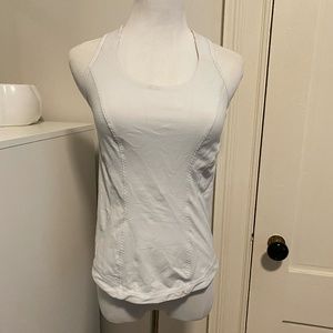 Lulu Lemon Tank White- Size 4